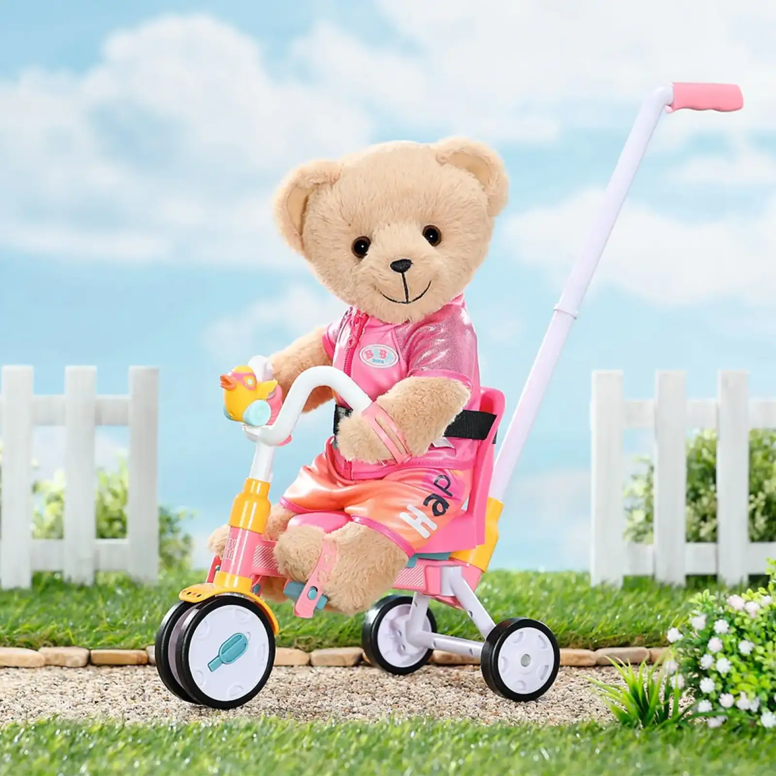 Трехколесный велосипед для куклы BABY BORN – ПРИКЛЮЧЕНИЯ С БЕРТОЙ (834299)