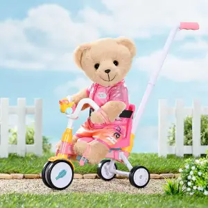 Трехколесный велосипед для куклы BABY BORN – ПРИКЛЮЧЕНИЯ С БЕРТОЙ (834299)