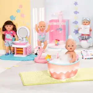 Автоматична ванночка для ляльки BABY BORN – ЛЕГКЕ КУПАННЯ (світло, звук) (835784)