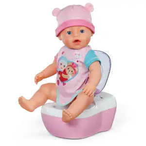 Інтерактивний унітазик для ляльки BABY BORN – МАЛЕНЬКИЙ ТУАЛЕТ (звук) (837542)