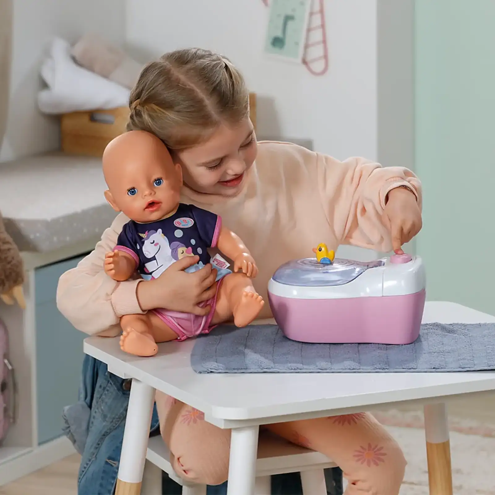 Інтерактивний унітазик для ляльки BABY BORN – МАЛЕНЬКИЙ ТУАЛЕТ (звук) (837542)