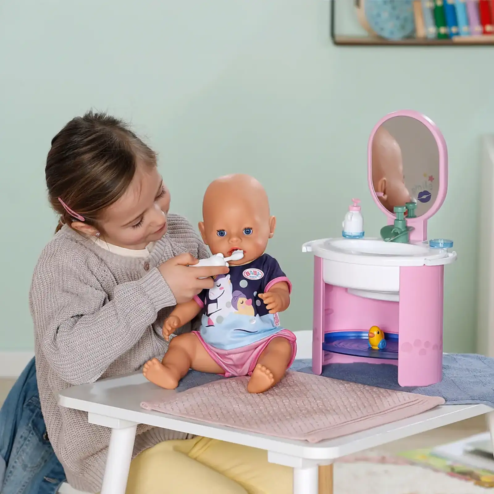 Игровой набор BABY BORN – УТРЕННИЙ УХОД (837559)