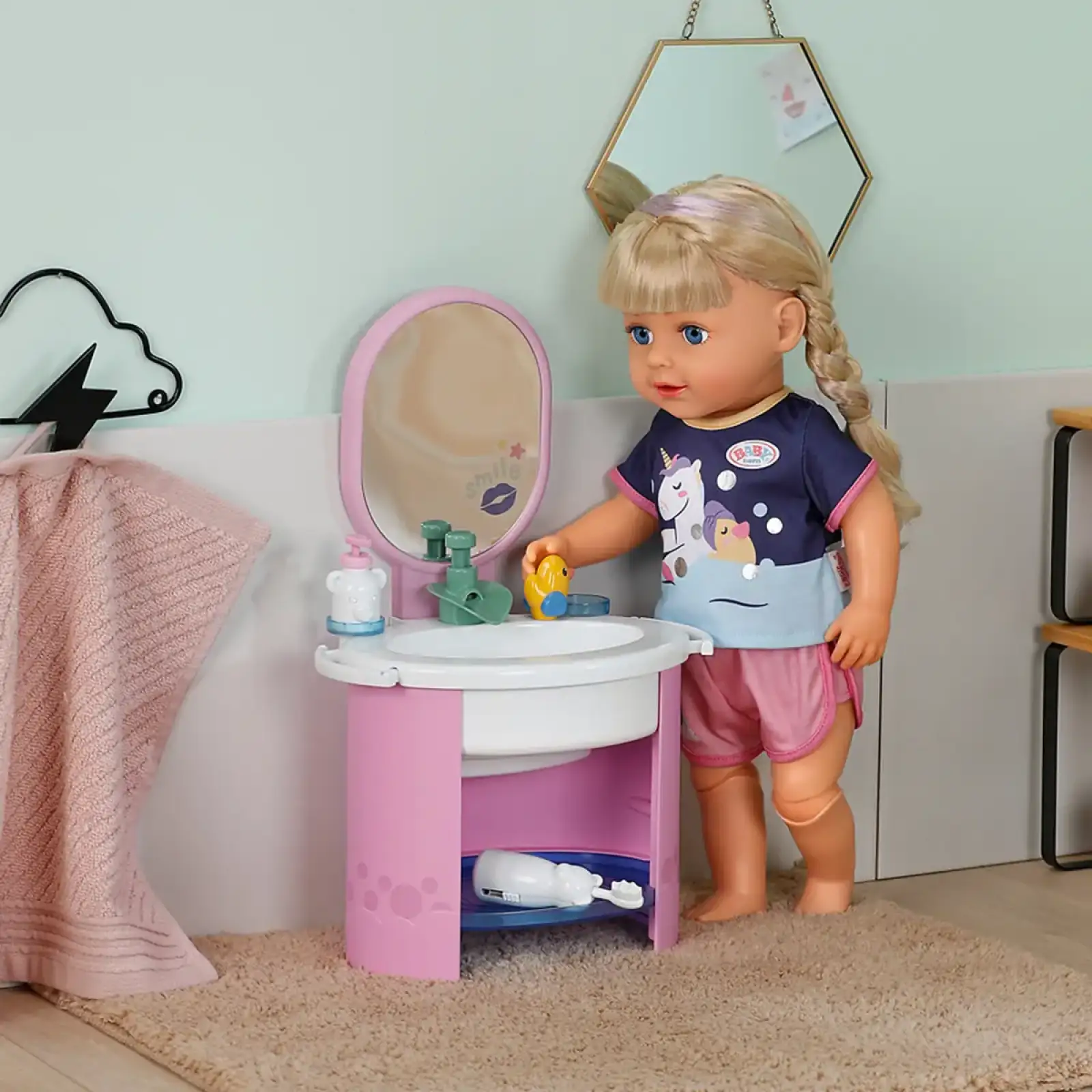 Игровой набор BABY BORN – УТРЕННИЙ УХОД (837559)