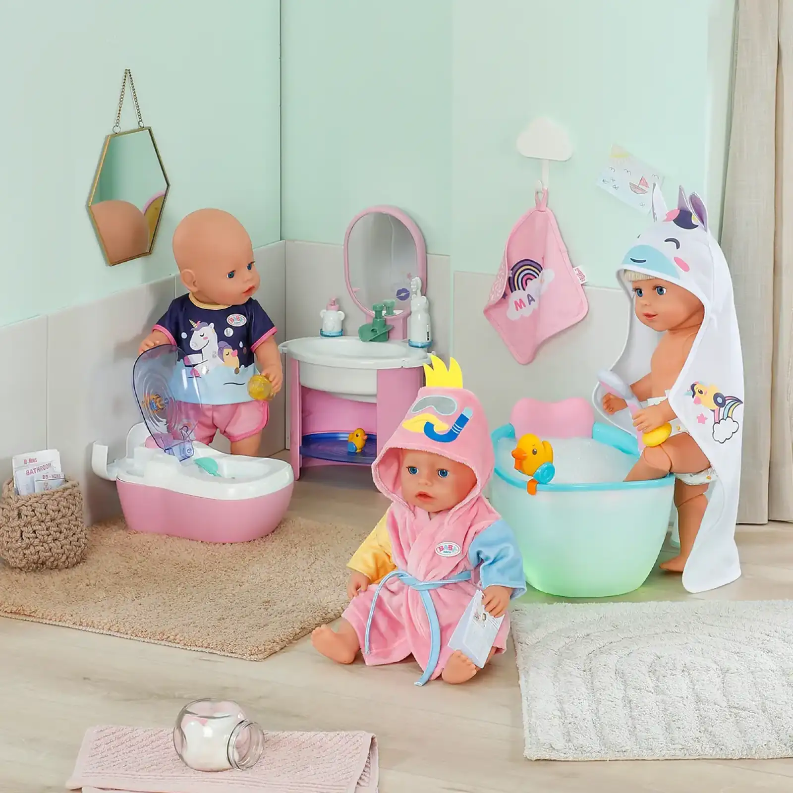 Игровой набор BABY BORN – УТРЕННИЙ УХОД (837559)