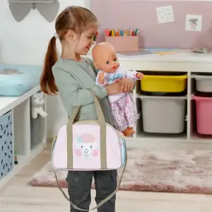 Сумка для куклы BABY BORN – ЦВЕТОЧНОЕ НАСТРОЕНИЕ ( с аксесс.) (837894)