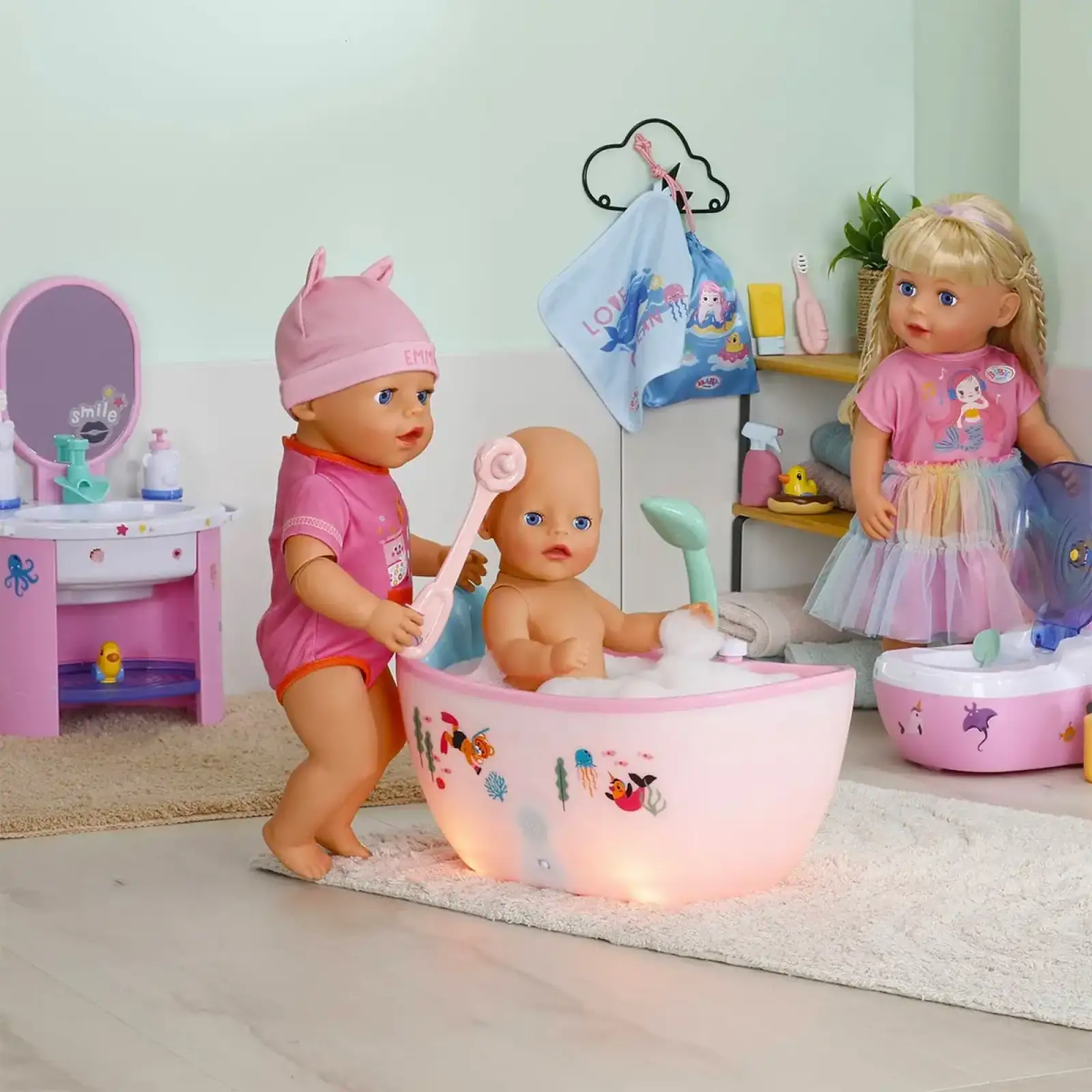 Автоматическая ванночка для куклы BABY BORN серии 