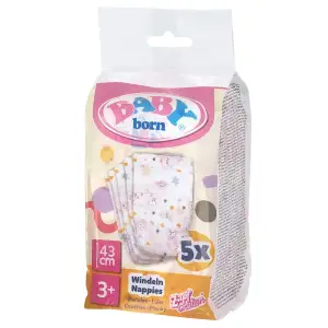 Подгузники для куклы BABY BORN (5 шт.) (838358)