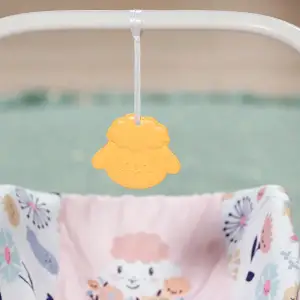 Крісло-переноска для ляльки BABY BORN 2 в 1 – КВІТКОВИЙ СТИЛЬ (838518)