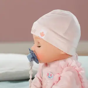 Пустышка для куклы BABY BORN на клипсе (голубая) (838679-1)