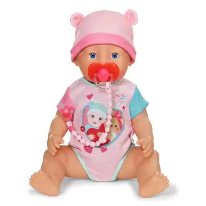 Пустышка для куклы BABY BORN на клипсе (розовая) (838679-2)
