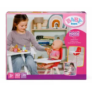 Стульчик для куклы BABY BORN – ВРЕМЯ КОРМЛЕНИЕ (839744)