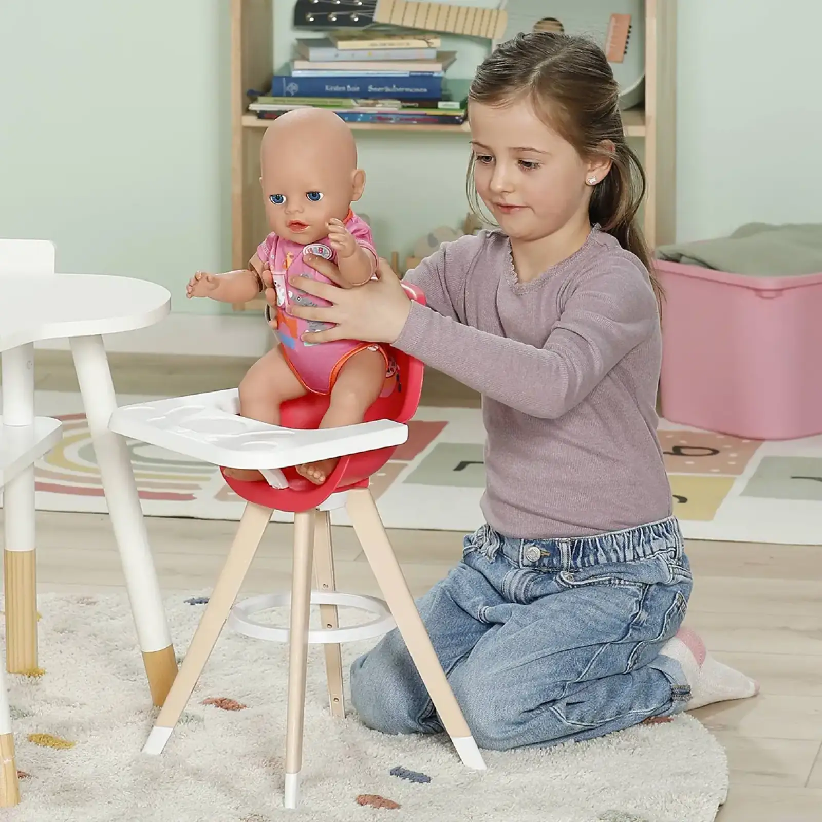 Стільчик для ляльки BABY BORN – ЧАС ГОДУВАННЯ (839744)