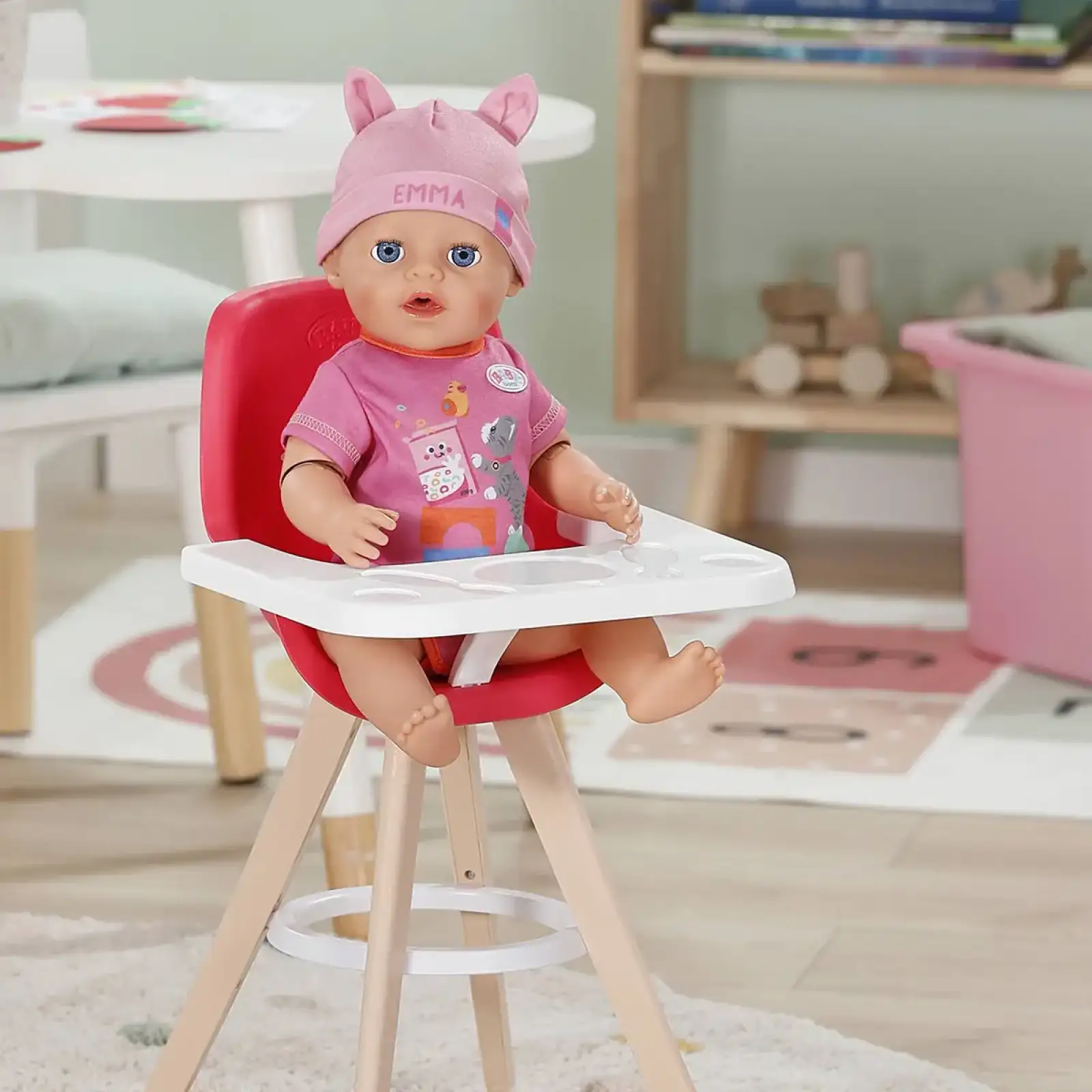 Стільчик для ляльки BABY BORN – ЧАС ГОДУВАННЯ (839744)