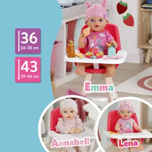 Стільчик для ляльки BABY BORN – ЧАС ГОДУВАННЯ (839744)