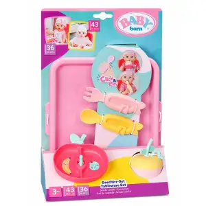Набор посуды для куклы BABY BORN серии "Click and Play" – МИЛОЕ КОРМЛЕНИЕ (839768)