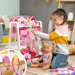 Ігровий набір BABY BORN – СТИЛЬНА СТІЙКА ДЛЯ ОДЯГУ (839799)