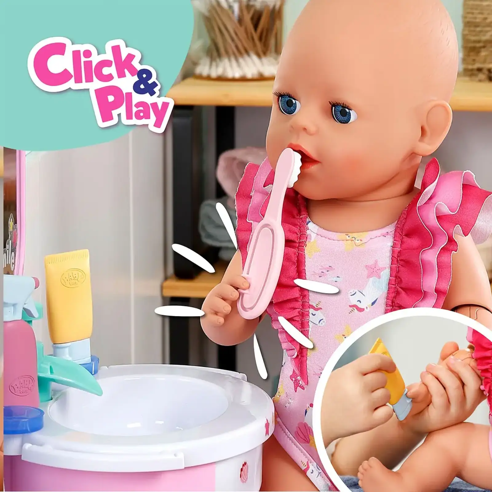 Ігровий набір для купання ляльки BABY BORN серії 