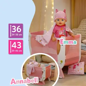 Кроватка для куклы BABY BORN – СНЫ ЕДИНОРОГА (840993)