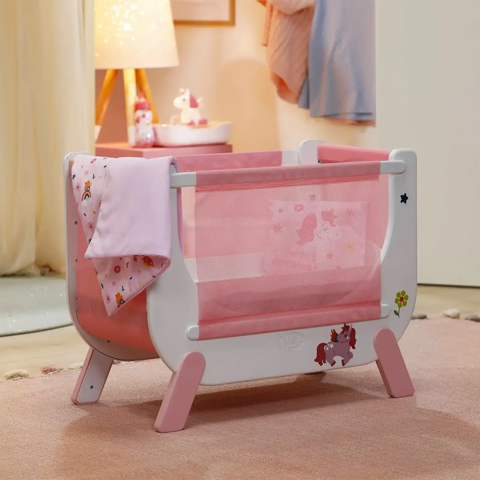 Кроватка для куклы BABY BORN – СНЫ ЕДИНОРОГА (840993)