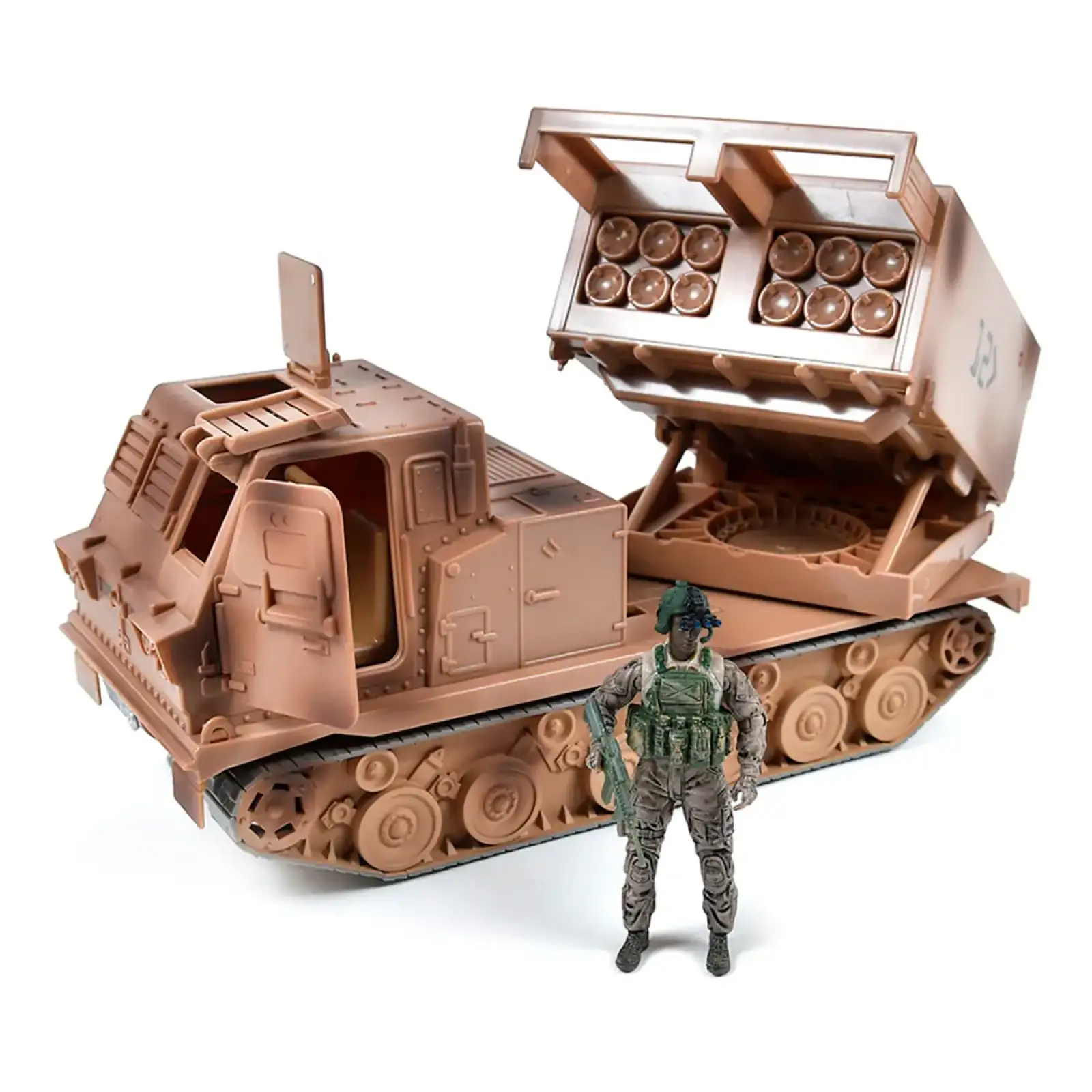 Ігровий набір ELITE FORCE — ПУСКОВА РАКЕТНА УСТАНОВКА M270A1 (ПРУ, фігурка) (101839)