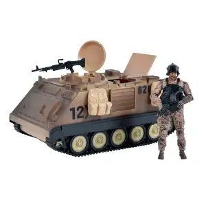 Ігровий набір ELITE FORCE —БРОНЕТРАНСПОРТЕР M113 (БТР, фігурка, аксес.) (101857)