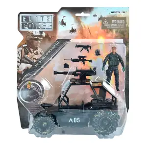 Игровой набор ELITE FORCE — ШТУРМОВАЯ МАШИНА "ДЕЛЬТА" (машина, фигурка, аксесс.) (101858)