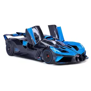 Автомодель - BUGATTI BOLIDE (чорно-синій, 1:18) Bburago (18-11047 BU)