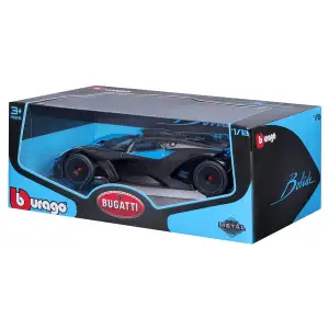 Автомодель - BUGATTI BOLIDE (чорно-синій, 1:18) Bburago (18-11047 BU)