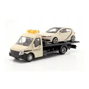 Ігровий набір - АВТОПЕРЕВІЗНИК автомоделлю VW Polo GTI Mark 5 Bburago (18-31403)