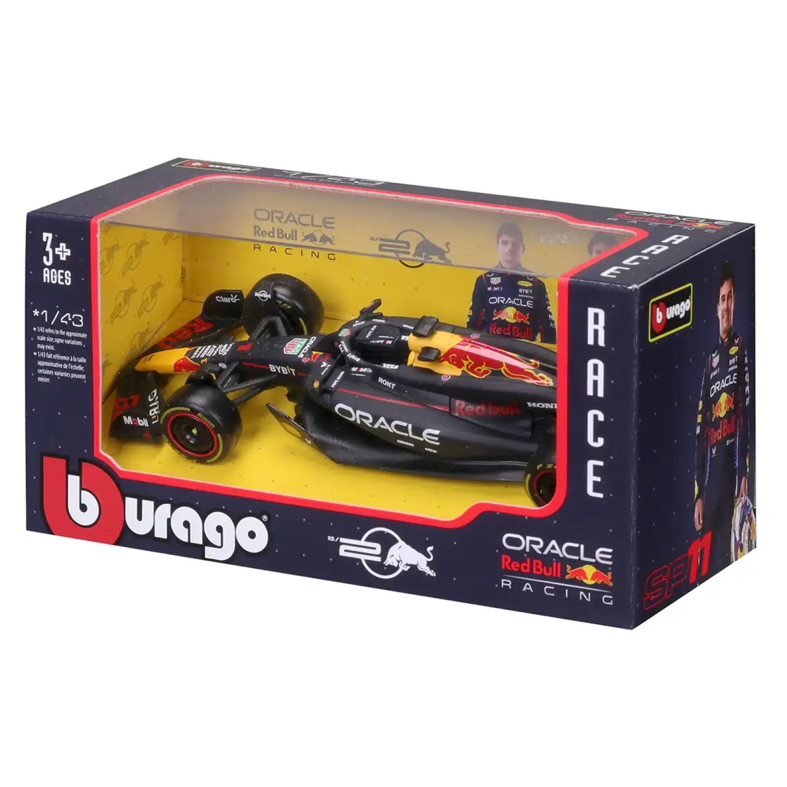 Автомодель RED BULL RACING RB20 (2024) (1:43) Bburago (18-38097)