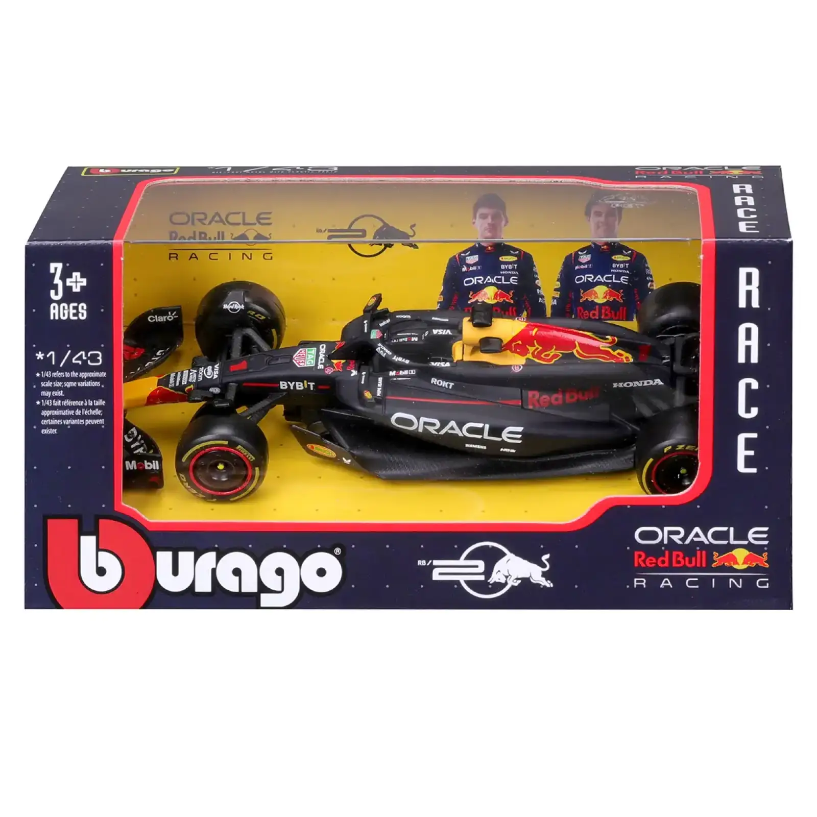 Автомодель RED BULL RACING RB20 (2024) (1:43) Bburago (18-38097)