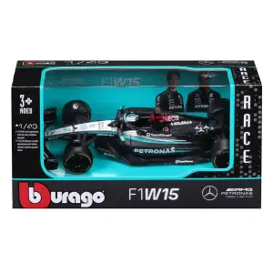 Автомодель MERCEDES-AMG F1 W15 PERFORMANCE (2024) (1:43) Bburago (18-38208)