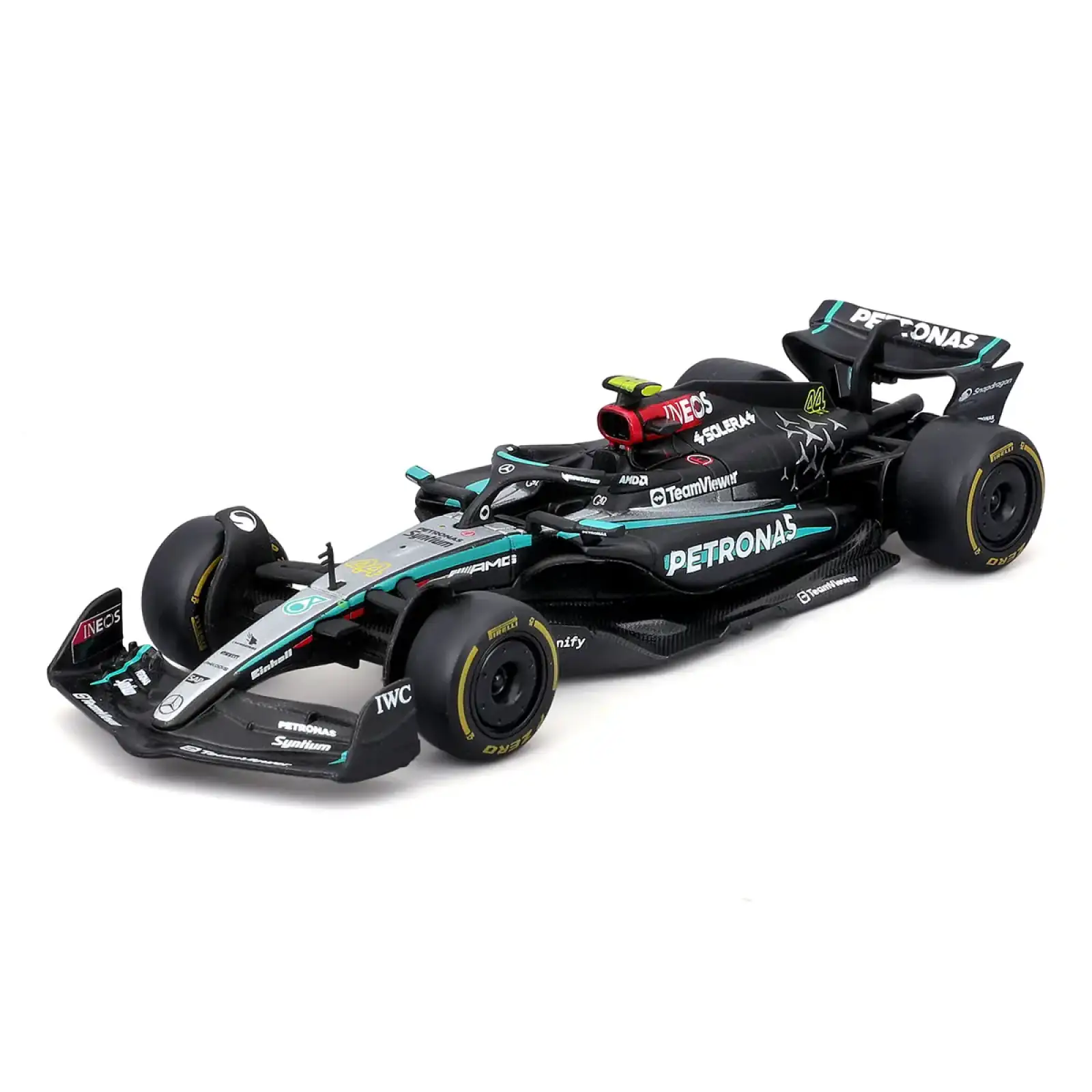 Автомодель MERCEDES-AMG F1 W15 PERFORMANCE (2024) (1:43) Bburago (18-38208)