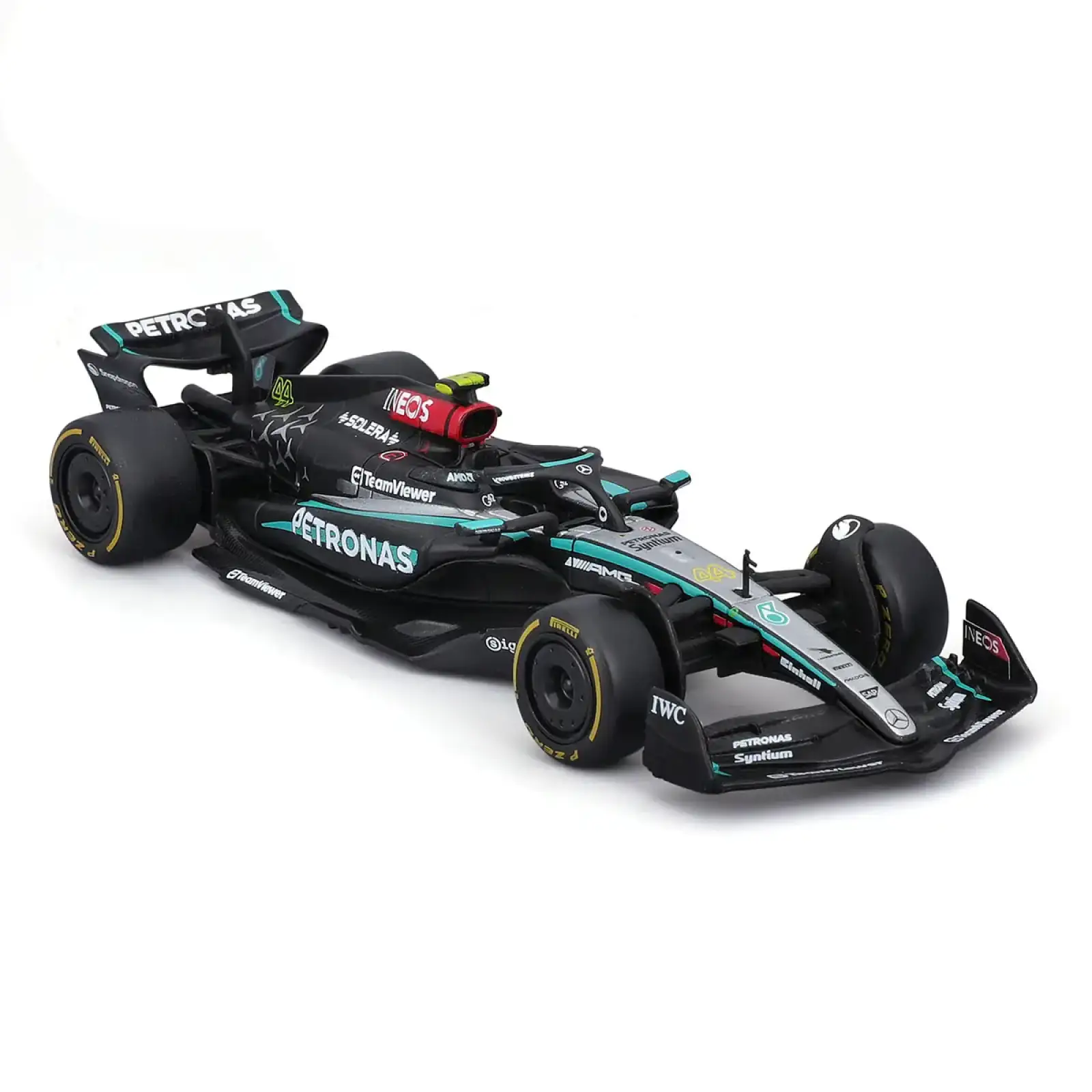 Автомодель MERCEDES-AMG F1 W15 PERFORMANCE (2024) (1:43) Bburago (18-38208)