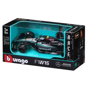 Автомодель MERCEDES-AMG F1 W15 PERFORMANCE (2024) (1:43) Bburago (18-38208)