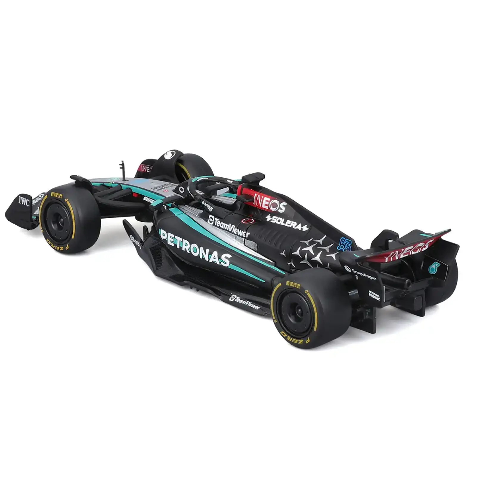 Автомодель MERCEDES-AMG F1 W15 PERFORMANCE (2024) (1:43) Bburago (18-38208)