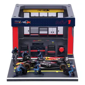 Ігровий набір - PIT PASS ORACLE RED BULL RACING RB20 (1:43) Bburago (18-38453 (#1))