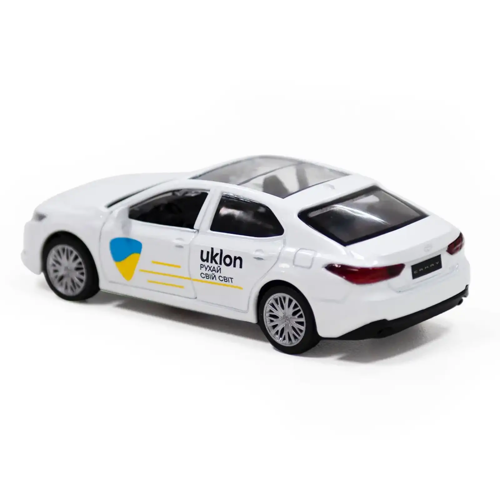 Автомодель TOYOTA CAMRY UKLON (белый) TechnoDrive (250291)