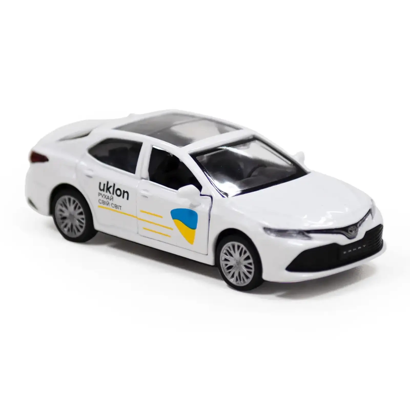 Автомодель TOYOTA CAMRY UKLON (белый) TechnoDrive (250291)