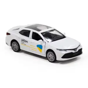 Автомодель TOYOTA CAMRY UKLON (белый) TechnoDrive (250291)