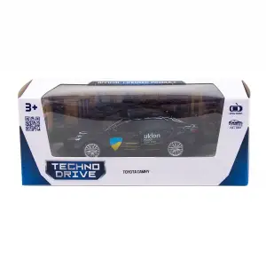 Автомодель TOYOTA CAMRY UKLON (черный) TechnoDrive (250292)