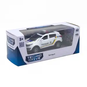 Автомодель - KIA SPORTAGE R-ПОЛІЦІЯ TechnoDrive (250293)