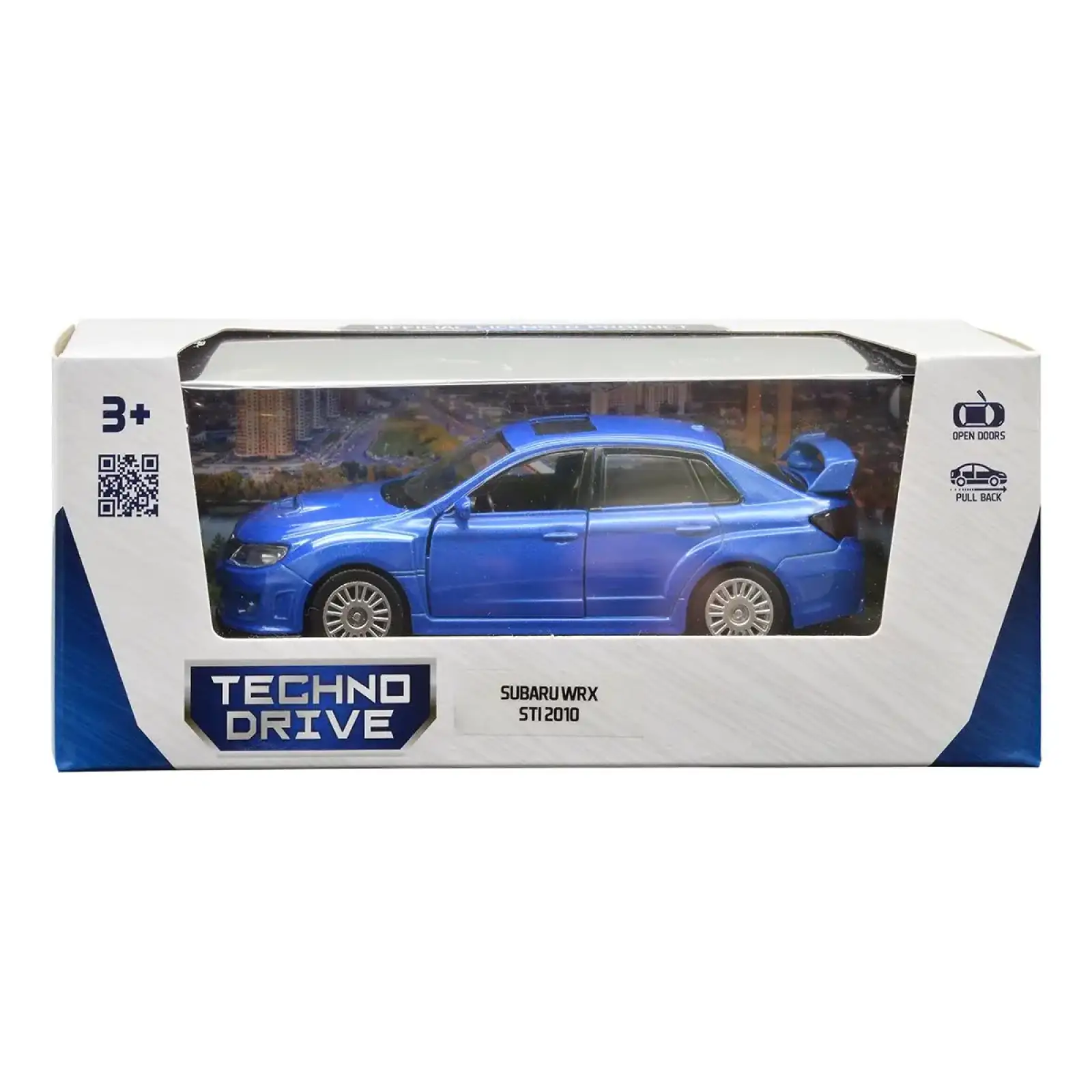 Автомодель - SUBARU WRX STI (синий) TechnoDrive (250334U)