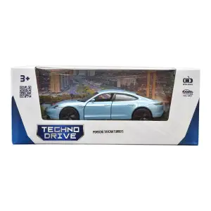 Автомодель - PORSCHE TAYCAN TURBO S (синій) TechnoDrive (250335U)