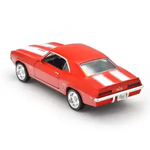 Автомодель CHEVROLET CAMARO 1969 (красный) TechnoDrive (250336U)