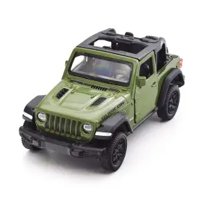 Автомодель - JEEP WRANGLER RUBICON 2021 (зелений) TechnoDrive (250339U)