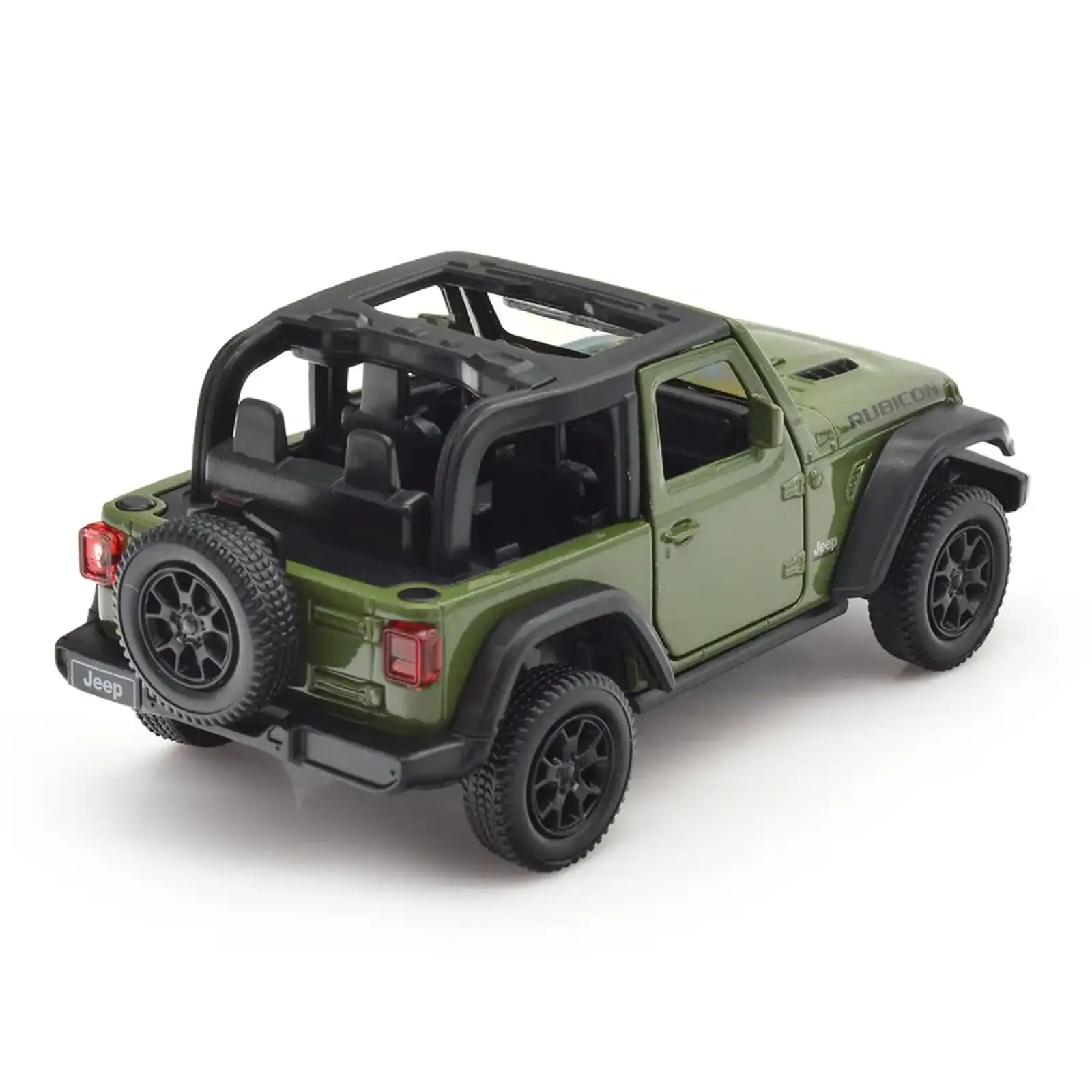Автомодель - JEEP WRANGLER RUBICON 2021 (зелений) TechnoDrive (250339U)