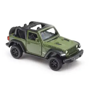 Автомодель - JEEP WRANGLER RUBICON 2021 (зелений) TechnoDrive (250339U)