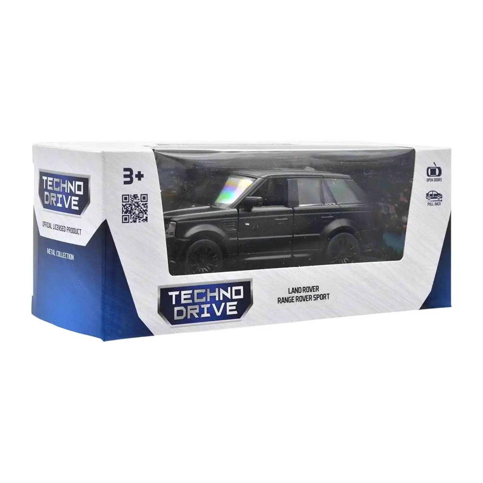 Автомодель - LAND ROVER RANGE ROVER SPORT (чорний) TechnoDrive (250342U)