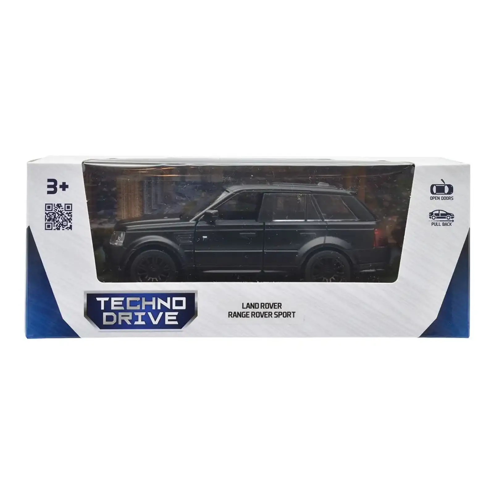 Автомодель - LAND ROVER RANGE ROVER SPORT (чорний) TechnoDrive (250342U)